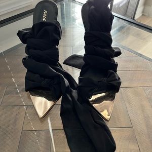 MOVING SALE! New never worn Black heels - size 9 - public desire
